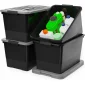 WYT 53 Quart Stackable Storage Bins