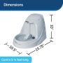 PetSafe Drinkwell Platinum Water Fountain for Pets