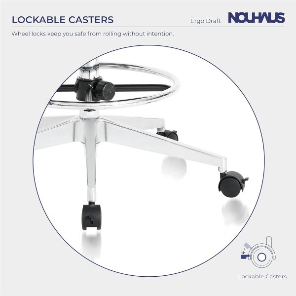 Nouhaus ErgoDraft Ergonomic Drafting Office Chair