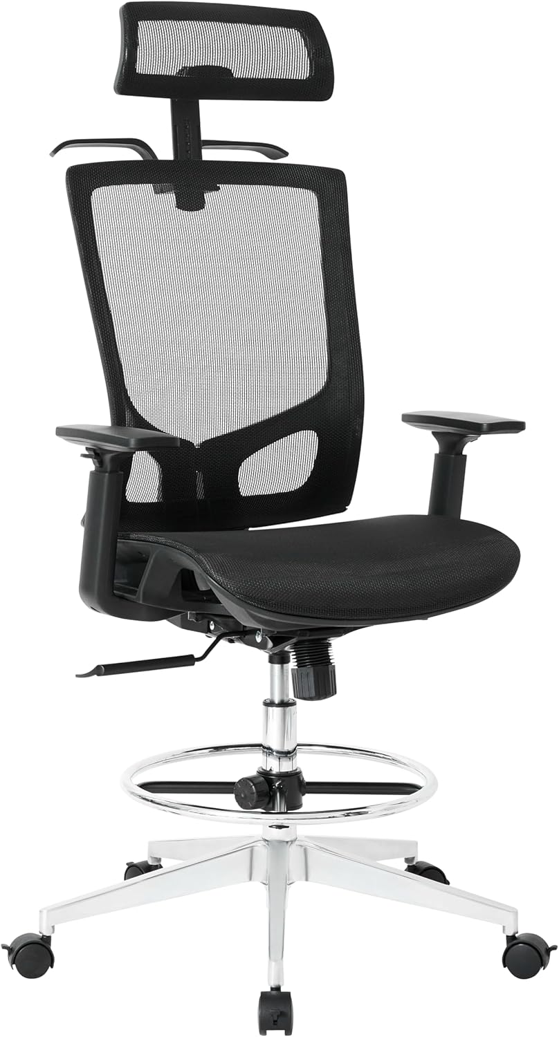 Nouhaus ErgoDraft Ergonomic Drafting Office Chair