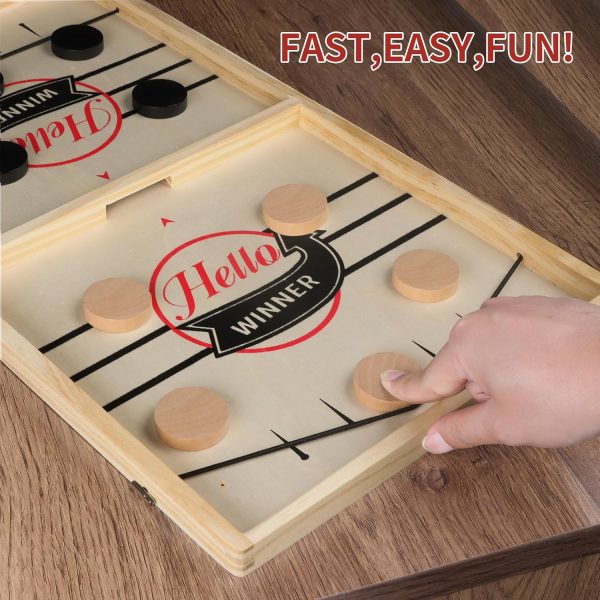 BOMSALUKA Fast Sling Puck Game